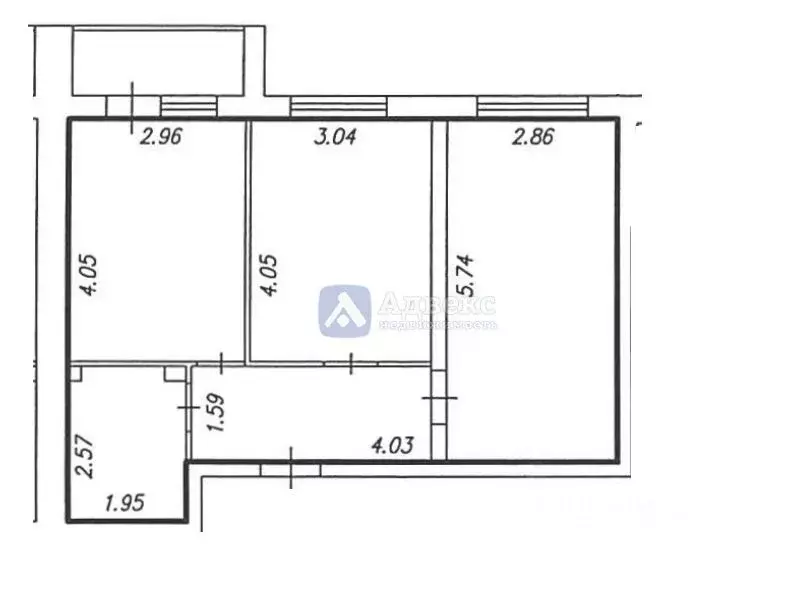 2-к кв. Тюменская область, Тюмень ул. Червишевский Тракт, 47к1 (54.0 ... - Фото 2