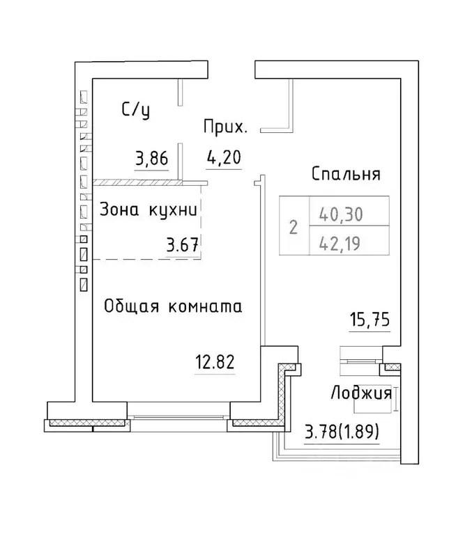 2-к кв. Новосибирская область, Новосибирский район, Мичуринский ... - Фото 0