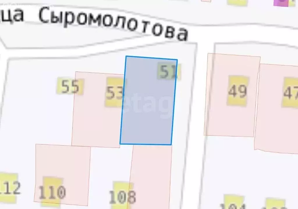 Дом в Троицк, улица имени В.К. Блюхера (51.7 м) - Фото 1