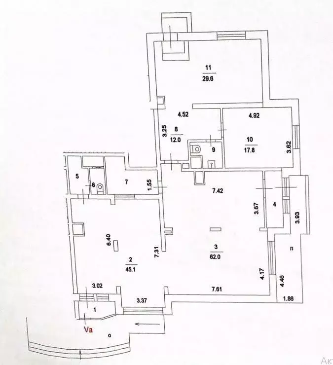 Помещение свободного назначения в Москва Южнобутовская ул., 77 (190 м) - Фото 1
