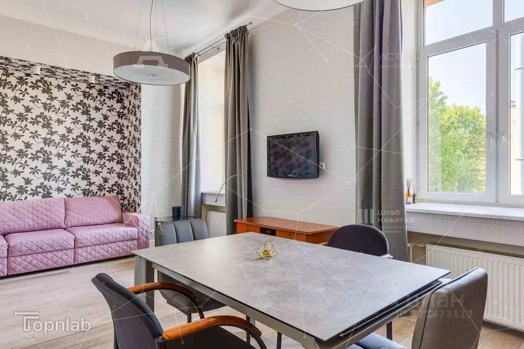 3-к кв. Санкт-Петербург Каменноостровский просп., 15 (105.0 м) - Фото 2