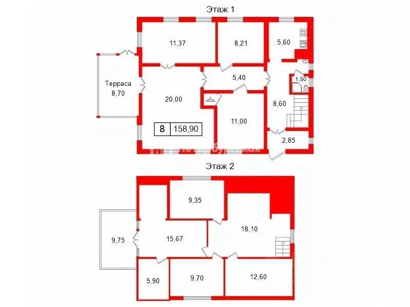 Дом в Санкт-Петербург, Санкт-Петербург, Ломоносов Кирочная ул., 37А ... - Фото 2