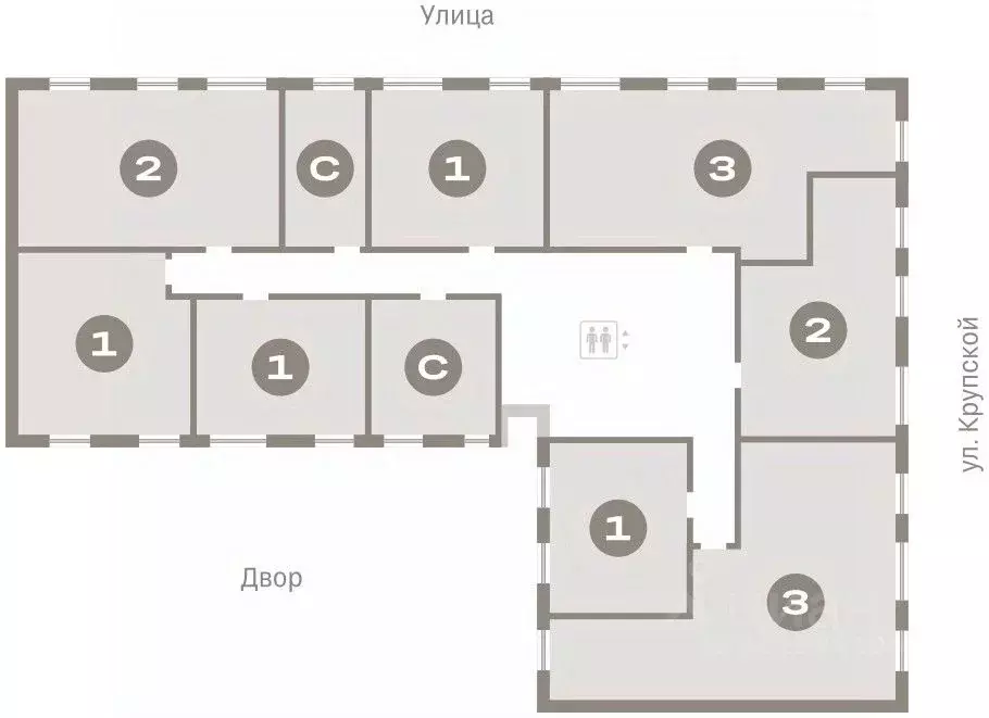 1-к кв. Омская область, Омск ул. Б.Г. Шаронова, 9 (41.99 м) - Фото 1