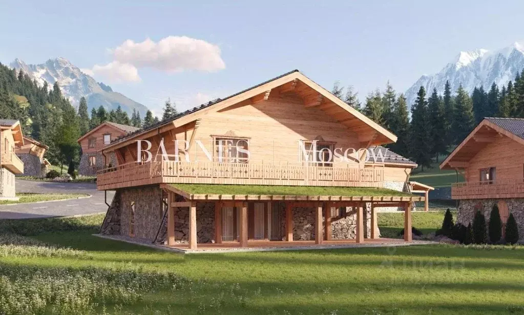 Дом в Карачаево-Черкесия, Зеленчукский район, с. Архыз  (244 м) - Фото 1