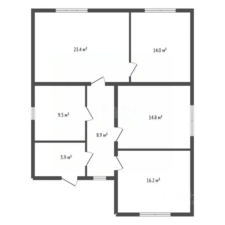 Дом в Воронежская область, с. Новая Усмань, Пчелка мкр  (93 м) - Фото 2