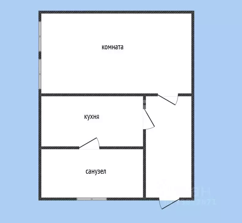 1-к кв. Приморский край, Владивосток ул. 4-я Восточная, 16 (37.2 м) - Фото 2