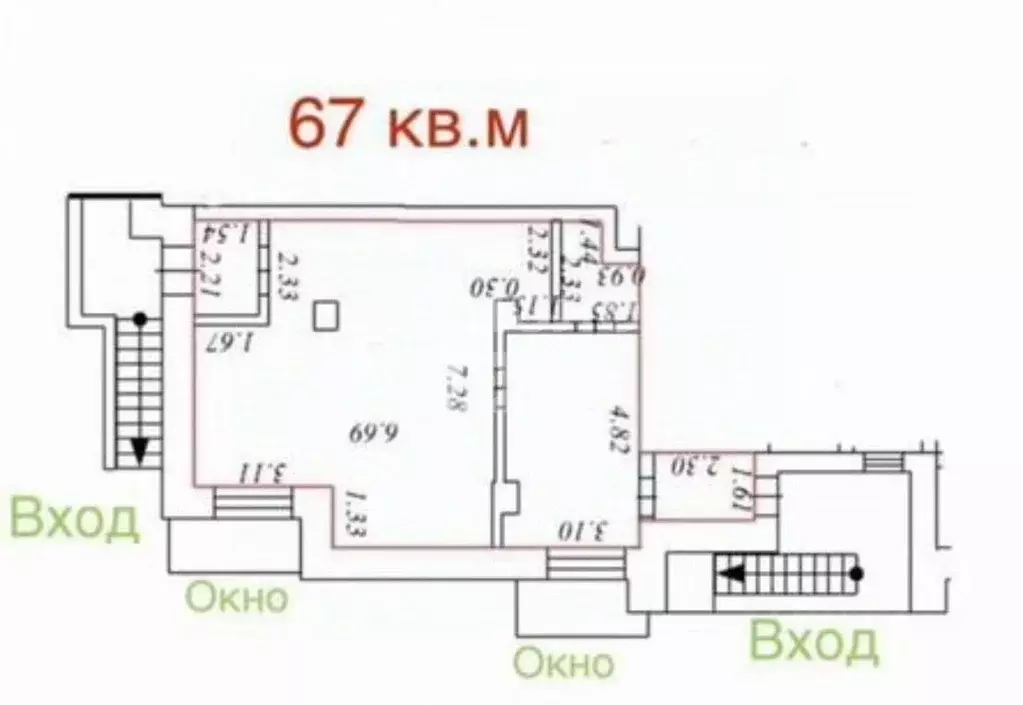 Помещение свободного назначения в Московская область, Лобня проезд ... - Фото 2