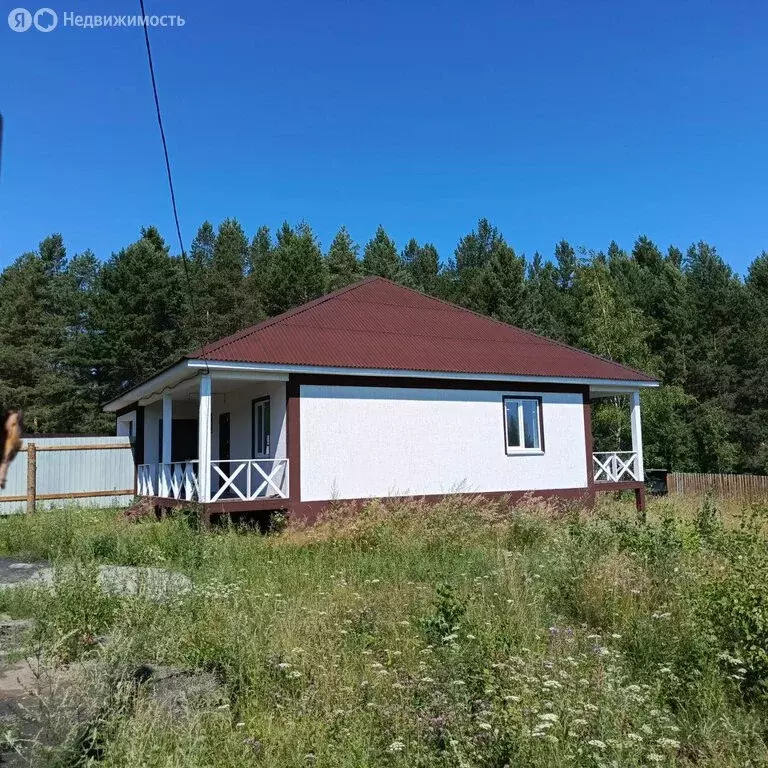 Дом в Максимовщина, ДНП Заповедное, Клубничная улица (200 м) - Фото 1