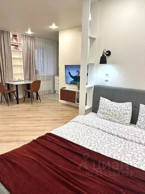 Студия Тульская область, Новомосковск ул. Садовского, 49 (32.0 м) - Фото 2