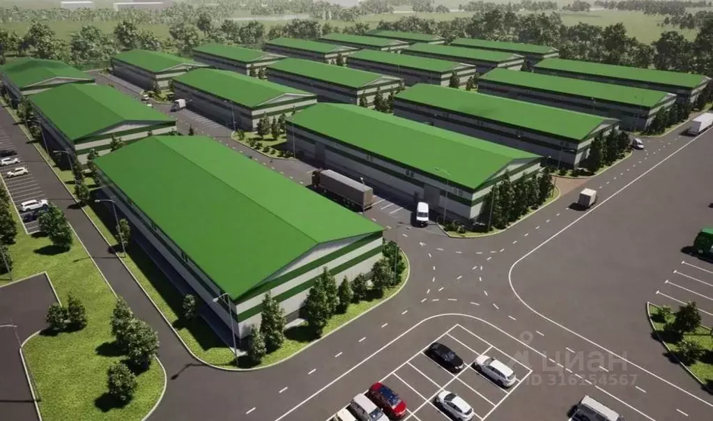 Склад в Московская область, Раменский муниципальный округ, с. Зеленая ... - Фото 1