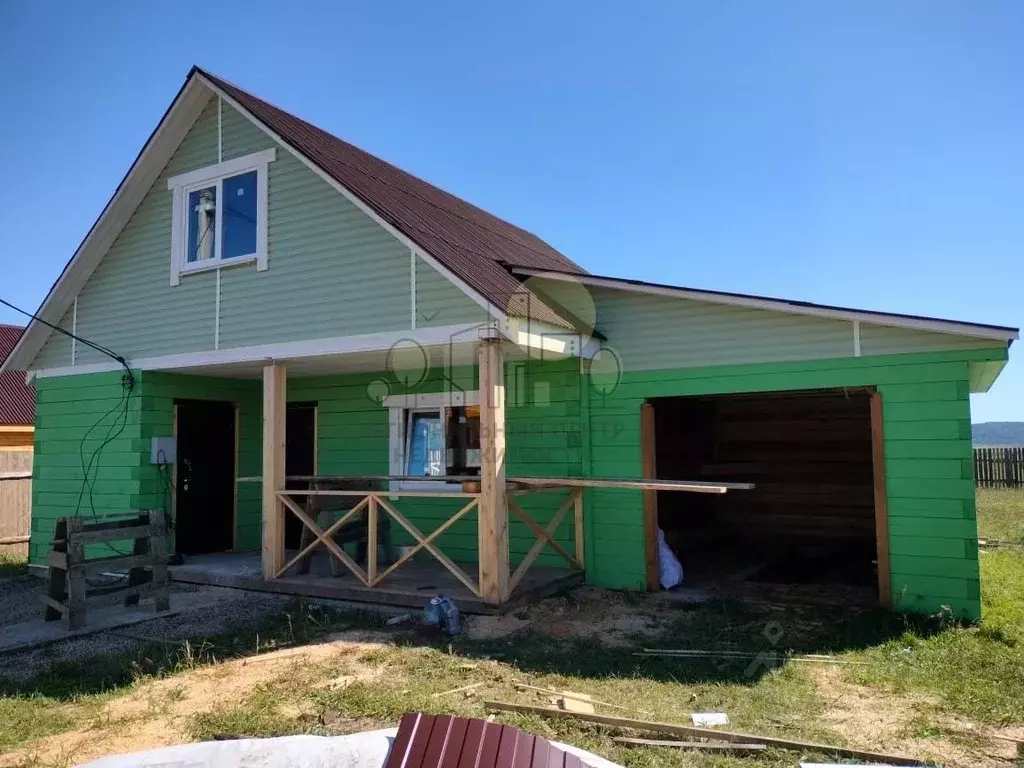 Дом в Иркутская область, Иркутский муниципальный округ, д. Ширяева ул. ... - Фото 1