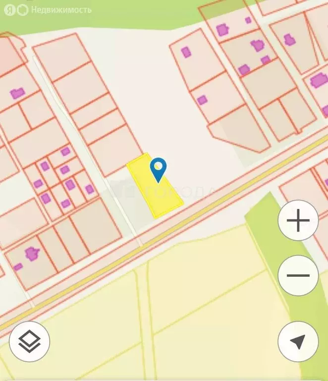 Участок в село Онуфриево, Полевая улица (20 м) - Фото 1