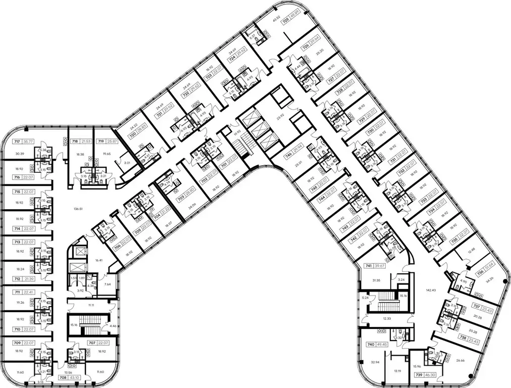 Студия Санкт-Петербург просп. Энергетиков, 2к2 (22.07 м) - Фото 1