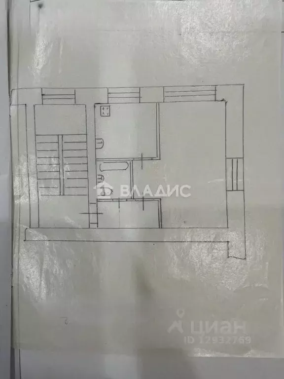 1-к кв. Пензенская область, Пенза ул. Аустрина, 178 (31.2 м) - Фото 1