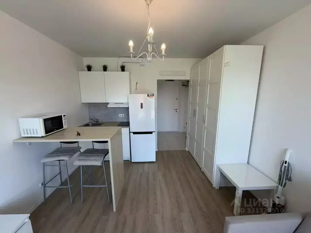 Студия Москва ул. Саларьевская, 9 (19.7 м) - Фото 1