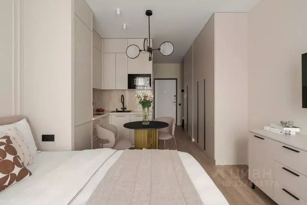 Студия Москва Новоостаповская ул., 20 (25.0 м) - Фото 2