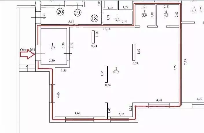 Офис в Удмуртия, Ижевск Камбарская ул., 5 (99 м) - Фото 2