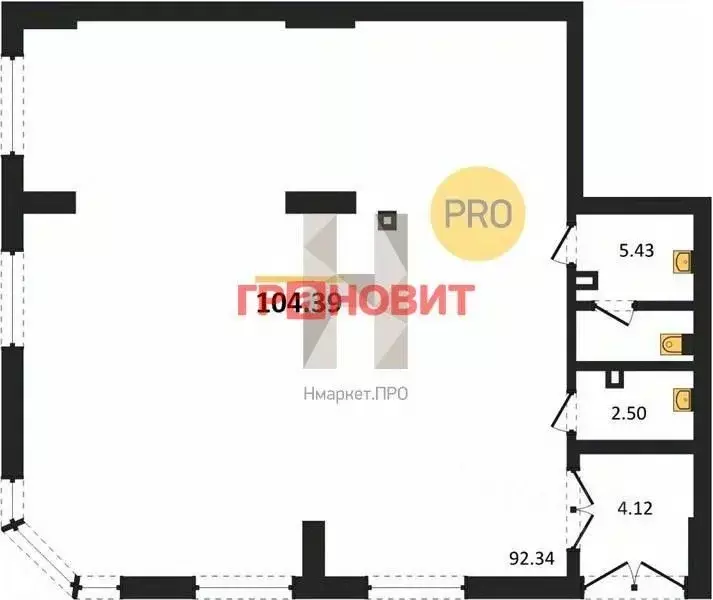 Помещение свободного назначения в Новосибирская область, Новосибирск ... - Фото 1