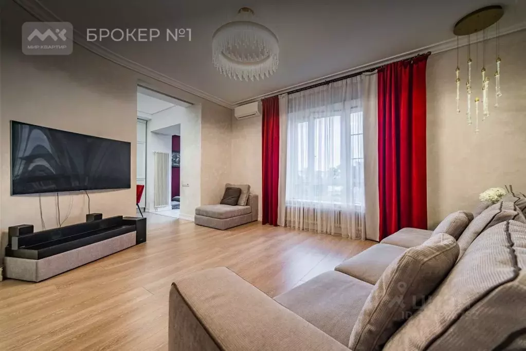 3-к кв. Санкт-Петербург Петровский просп., 5 (115.0 м) - Фото 2