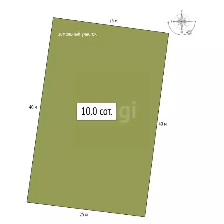 Участок в Алтай, Майминский район, с. Кызыл-Озек ул. Цветочная, 9 ... - Фото 2