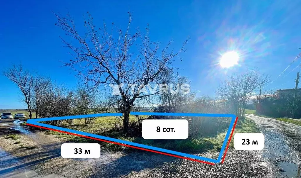 Участок в Крым, Симферопольский район, Трудовское с/пос, Минерал СНТ ... - Фото 1