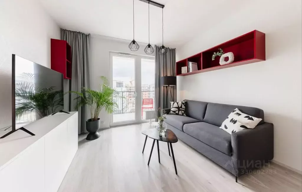 Студия Москва Сеченовский пер., 8С3 (23.0 м) - Фото 2
