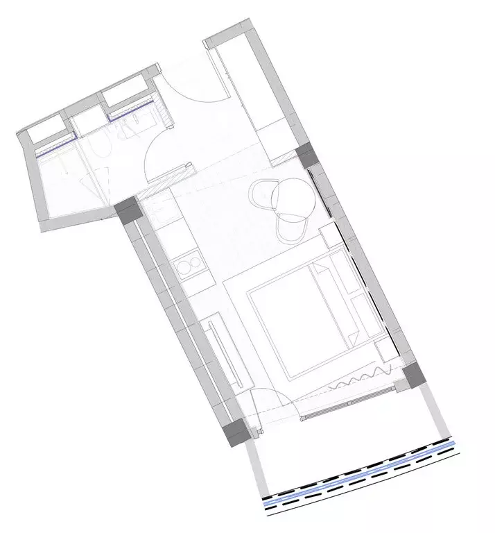 Квартира-студия: Сочи, Курортный проспект, 31 (26.1 м) - Фото 0