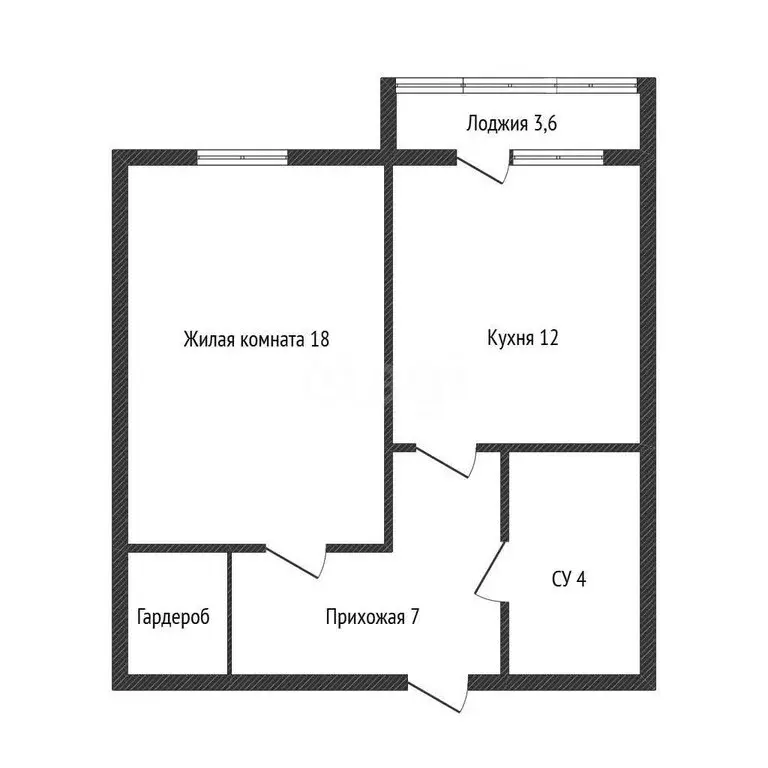 1-комнатная квартира: Краснодар, жилой массив Пашковский, Криничная ... - Фото 1