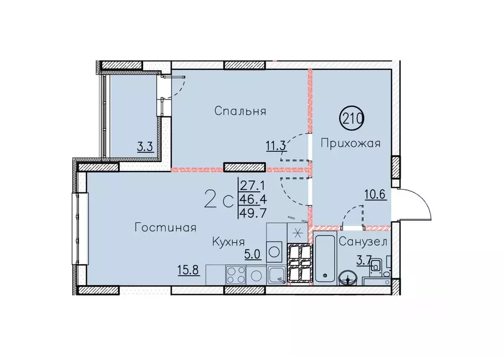 Свободной планировки кв. Саратовская область, Энгельс Энгельс-9 мкр,  ... - Фото 0