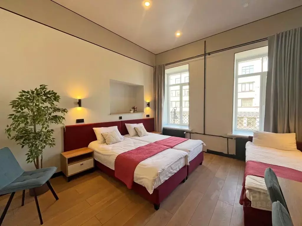 Комната Санкт-Петербург Невский просп., 111/3 - Фото 1