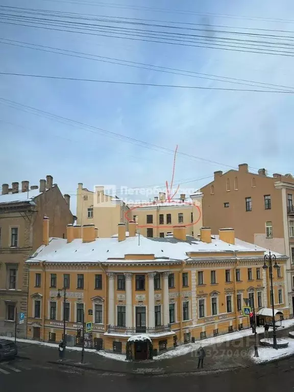 Комната Санкт-Петербург ул. Чайковского, 4 (18.2 м) - Фото 1