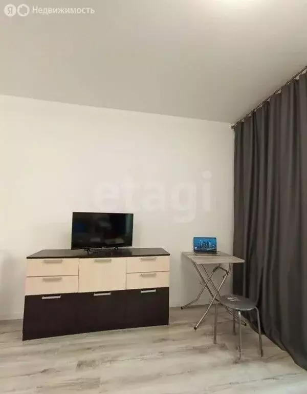 Квартира-студия: деревня Новосаратовка, улица Первых, 4к3 (34 м) - Фото 1