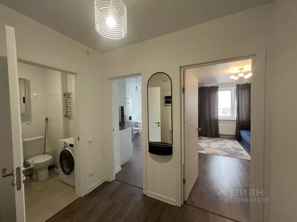 1-к кв. Московская область, Ленинский городской округ, д. Сапроново ... - Фото 2