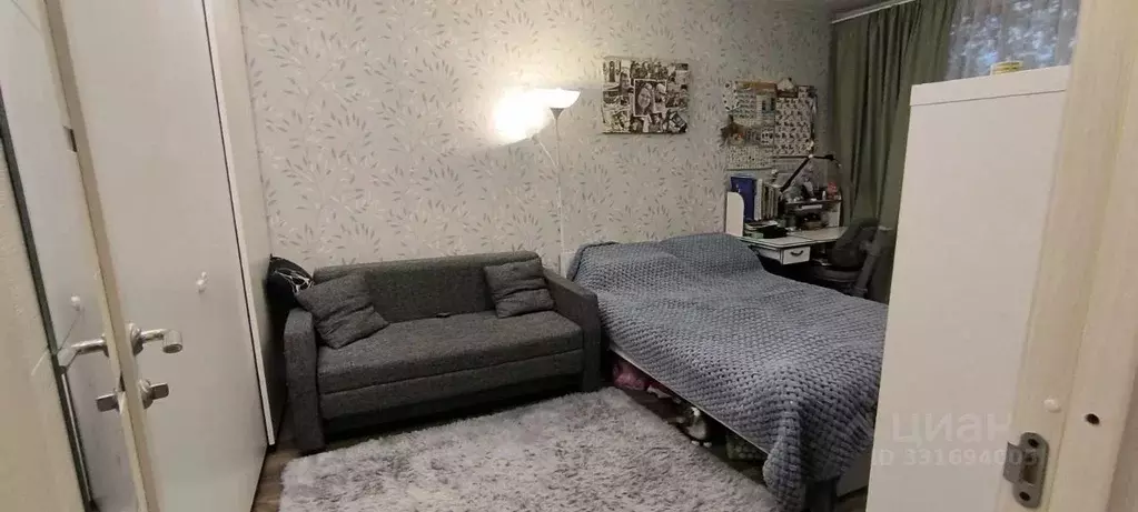2-к кв. Санкт-Петербург Байконурская ул., 15 (44.4 м) - Фото 1