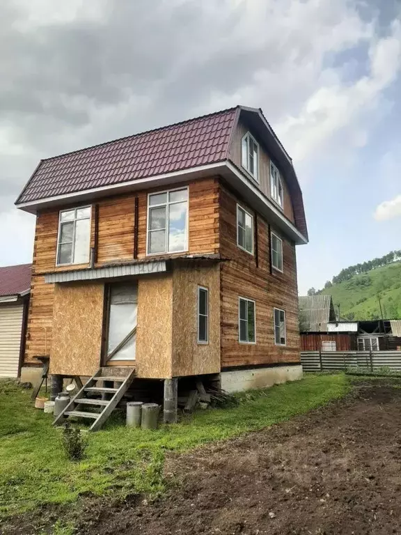 Дом в Алтай, Горно-Алтайск ул. Василия Плакаса (223 м) - Фото 0