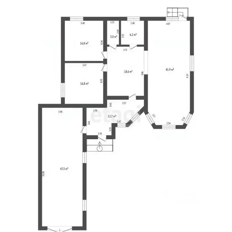 Дом в Забайкальский край, Чита Сенная Падь мкр, пер. Ягодный (180 м) - Фото 2