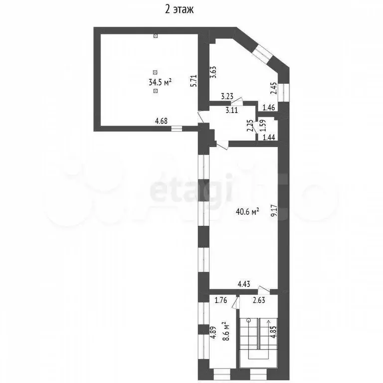 Продам помещение свободного назначения, 194.6 м - Фото 1