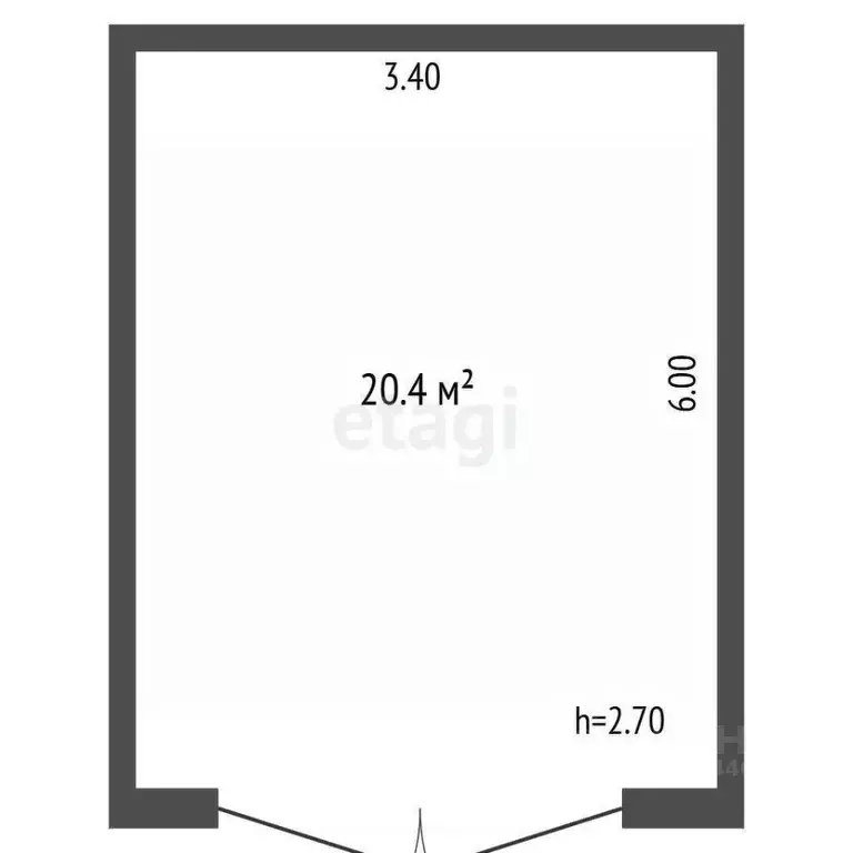 Гараж в Тюменская область, Тюмень ул. Софьи Ковалевской, 4Ас4 (20 м) - Фото 2