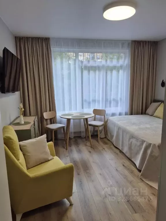 Студия Москва ул. Авиаторов, 1 (22.3 м) - Фото 2