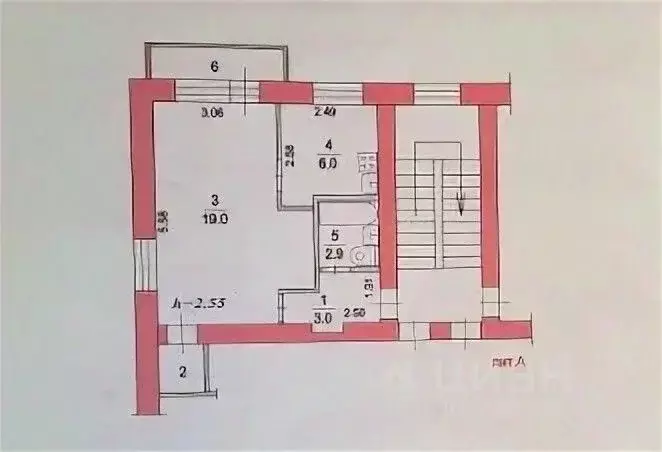 1-к кв. Московская область, Жуковский ул. Чкалова, 6 (32.0 м) - Фото 2