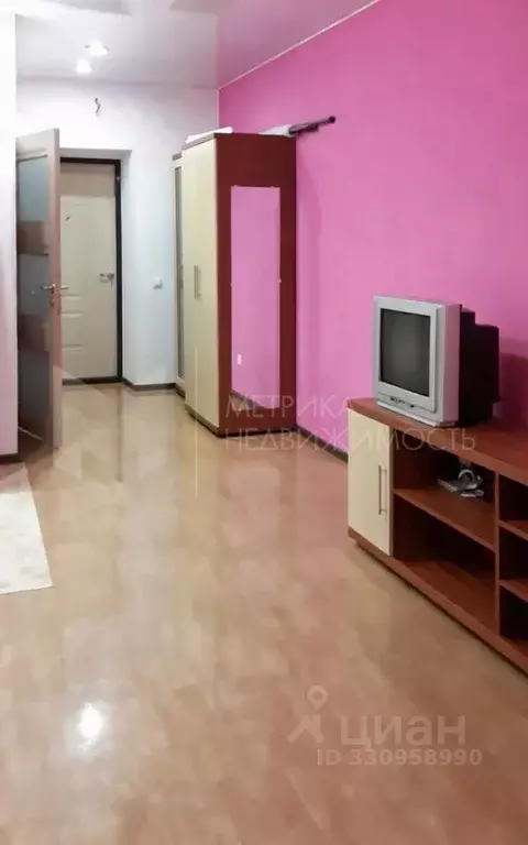 Студия Тюменская область, Тюмень Полевая ул., 109к1 (25.4 м) - Фото 1