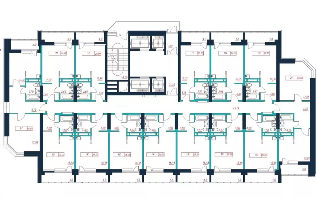 1-к кв. Приморский край, Владивосток ул. Расула Гамзатова, 5к2/1 (26.2 ... - Фото 2