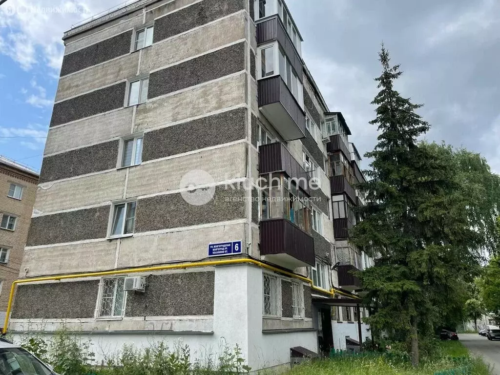 2-комнатная квартира: Казань, Волгоградская улица, 6 (45 м) - Фото 0