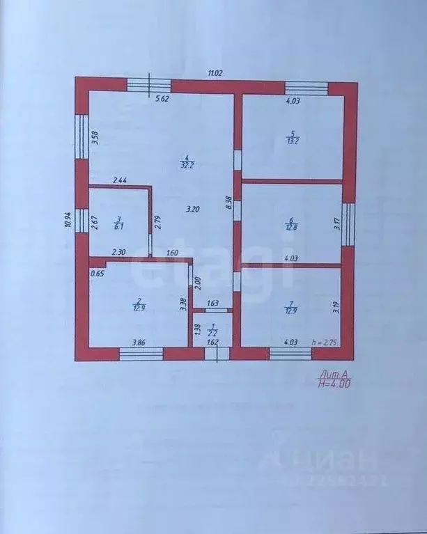 Дом в Удмуртия, Завьяловский район, д. Старый Чультем ул. Лазурная, 16 ... - Фото 2