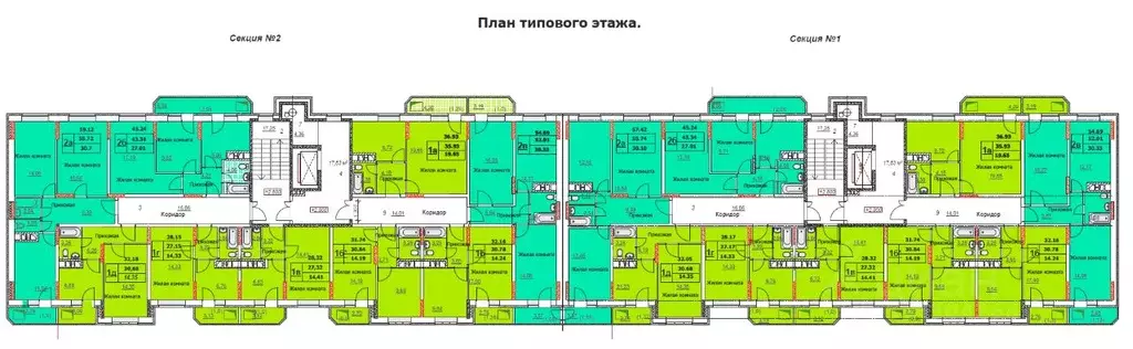 2-к кв. Московская область, Клин Майданово мкр,  (54.69 м) - Фото 1