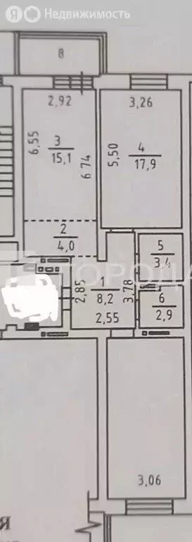 3-комнатная квартира: Барнаул, Павловский тракт, 196к4 (72 м) - Фото 1