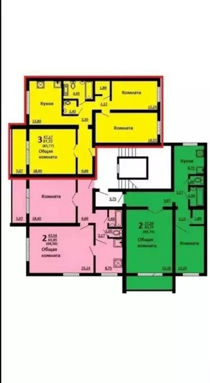 3-комнатная квартира: Челябинск, улица Александра Шмакова, 46 (84 м) - Фото 0