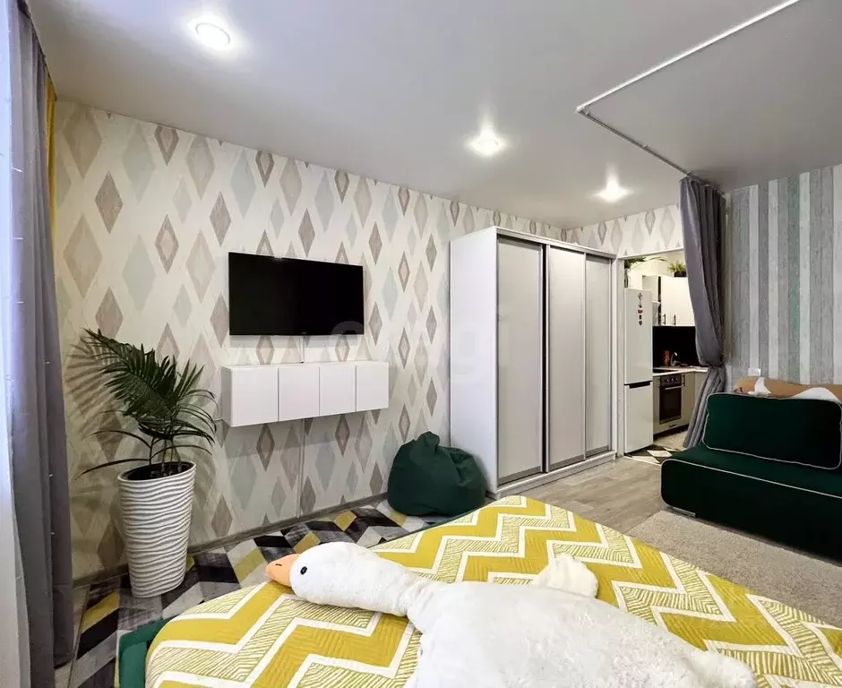 1-к кв. Пермский край, Пермь ул. Восстания, 71 (33.8 м) - Фото 1