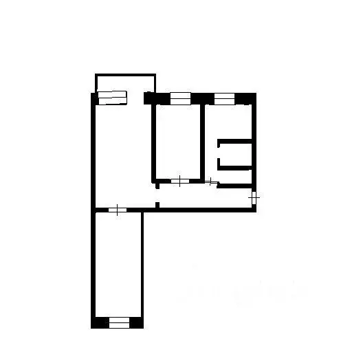 Квартира, 3 комнаты, 64.9 м - Фото 0