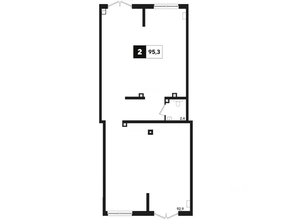 Помещение свободного назначения в Краснодарский край, Краснодар Парк ... - Фото 1